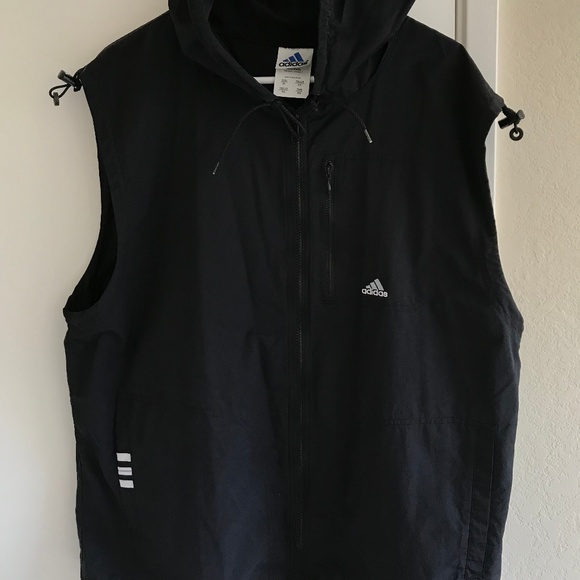 adidas hoodie vest